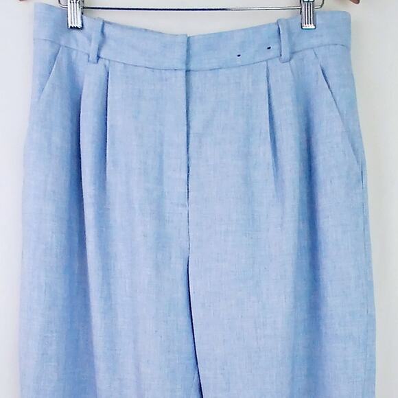 Abercrombie & Fitch SZ 32/14 Curve Love Sloane Tailored Pant Blue NWOT - Picture 5 of 10